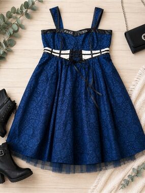Hot Topic Doctor Who Tardis Corset Dress | Plus Size 18 NWT